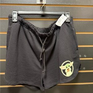 NWT Star Wars Baby Yoda Lounge Shorts – Size XL